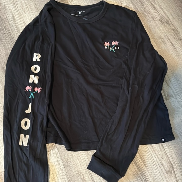 Hurley Ron Jon Surf Shop Flamingo Checkers Palm Tree - Youth Large - Picture 2 of 4